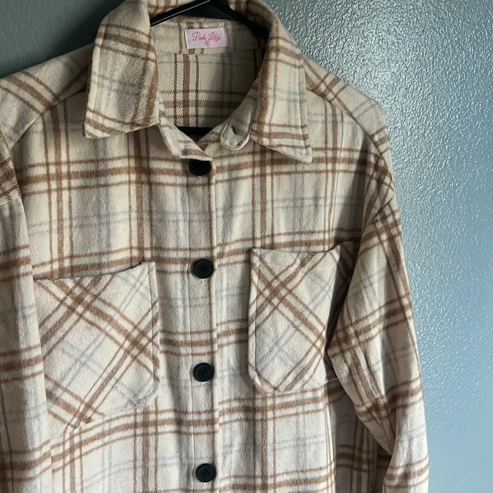 Cream Fall Flannel - image 3